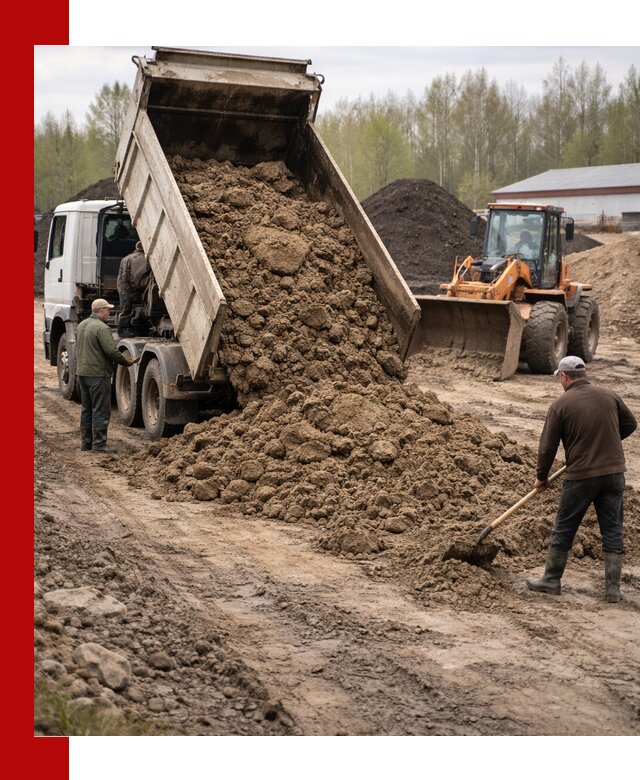 Доставка глин и суглинков в Киржаче оптом и вкрай