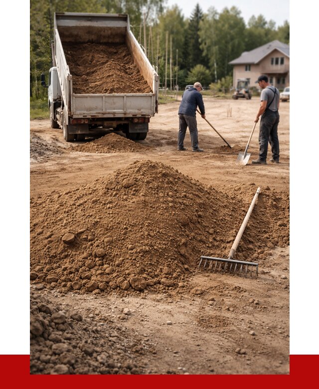 Суглинок для планировки в Киржаче с доставкой от 4330 р. | ПРОНЕРУДКрж