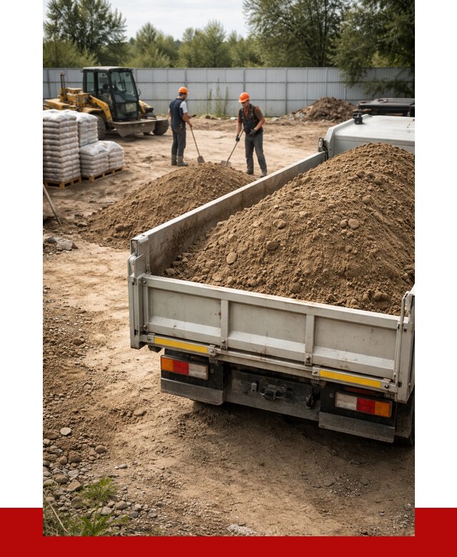 Супесь с доставкой в Киржаче от 2526 р. за куб | ПРОНЕРУДКрж