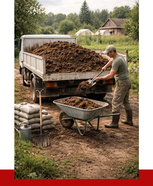 Купить коровий навоз с доставкой в Киржаче от 1856 р. | ПРОНЕРУДКрж