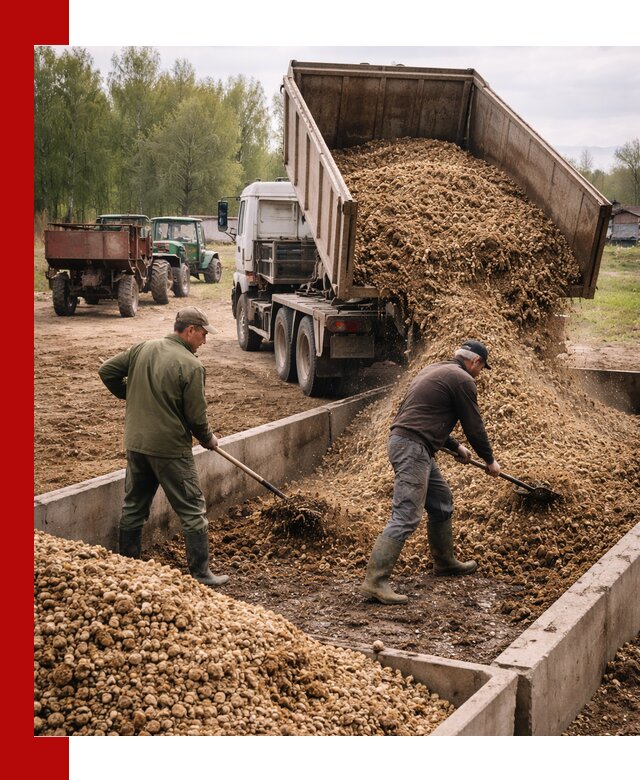 Куриный помет с доставкой в Киржаче оптом и в розницу