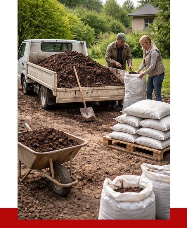 Перегной в мешках с доставкой в Киржаче от 2268 р. | ПРОНЕРУДКрж