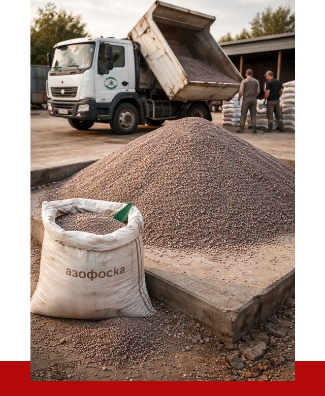 Купить азофоска в Киржаче с доставкой от 1237 р. за куб | ПРОНЕРУДКрж