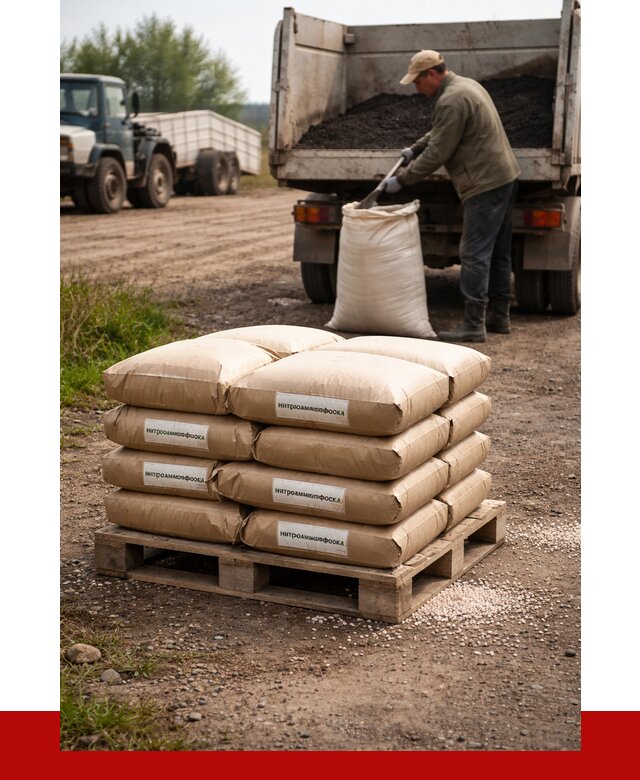 Купить нитроаммофоска в Киржаче от 4330 р. за куб | ПРОНЕРУДКрж