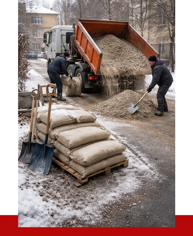 Противогололедные материалы оптом в Киржаче от 4330 р. | ПРОНЕРУДКрж