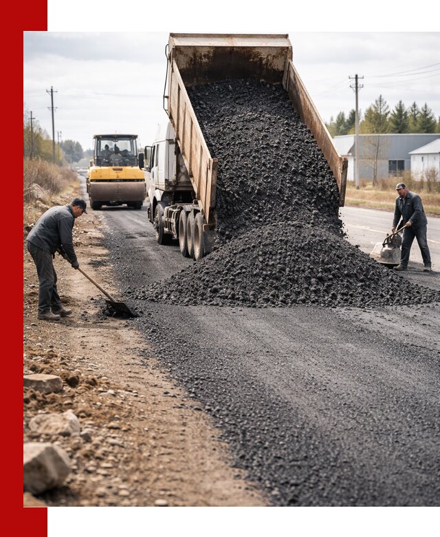 Асфальтовая крошка для дорог в Киржаче — поставка и доставка