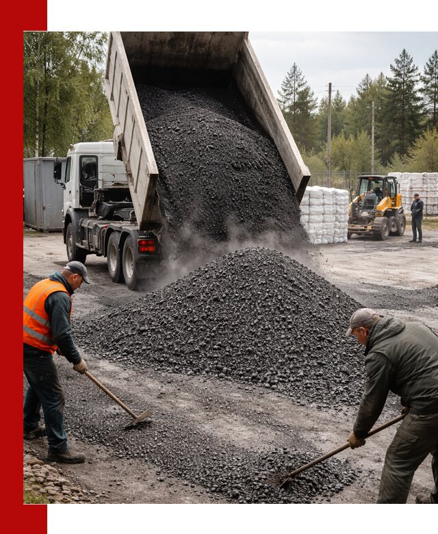 Доставка и продажа асфальтного гранулята в Киржаче
