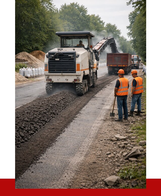 Фрезерованный асфальт в Киржаче от 2268 р./куб. | ПРОНЕРУДКрж
