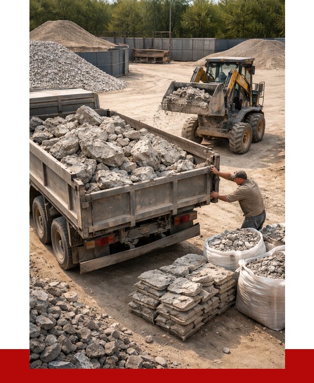 Купить бой бетона с доставкой в Киржаче от 4949 р. | ПРОНЕРУДКрж