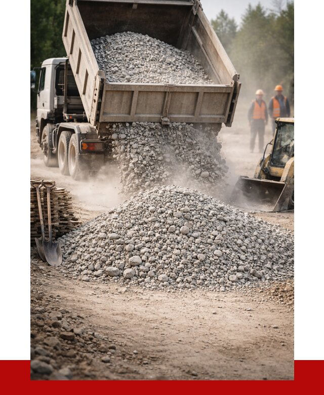 Купить дробленый бетон в Киржаче от 1753 р./куб | ПРОНЕРУДКрж