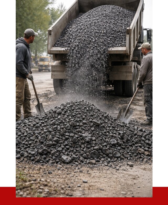 Дробленый асфальт в Киржаче от 2887 р. с доставкой | ПРОНЕРУДКрж