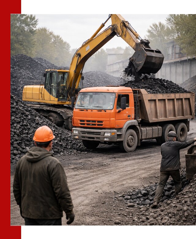 Доставка угля автотранспортом в Киржаче быстро и выгодно