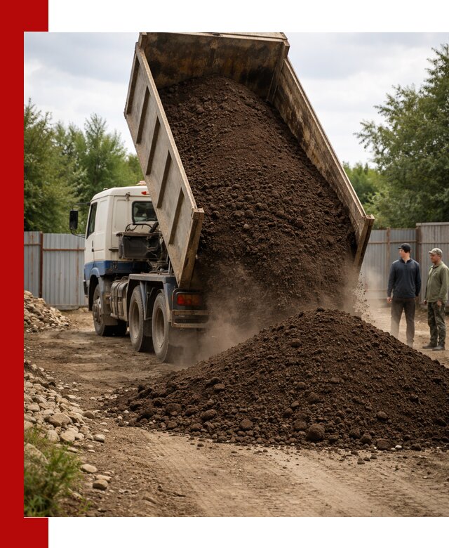 Доставка самосвалом 10 кубов в Киржаче быстро и надёжно