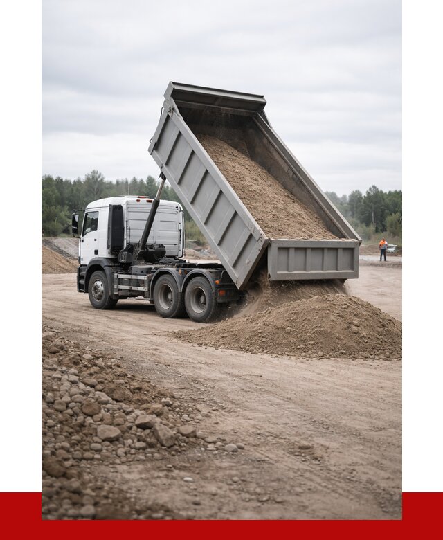 Доставка самосвалом 15 кубов в Киржаче от 6702 руб. | ПРОНЕРУДКрж