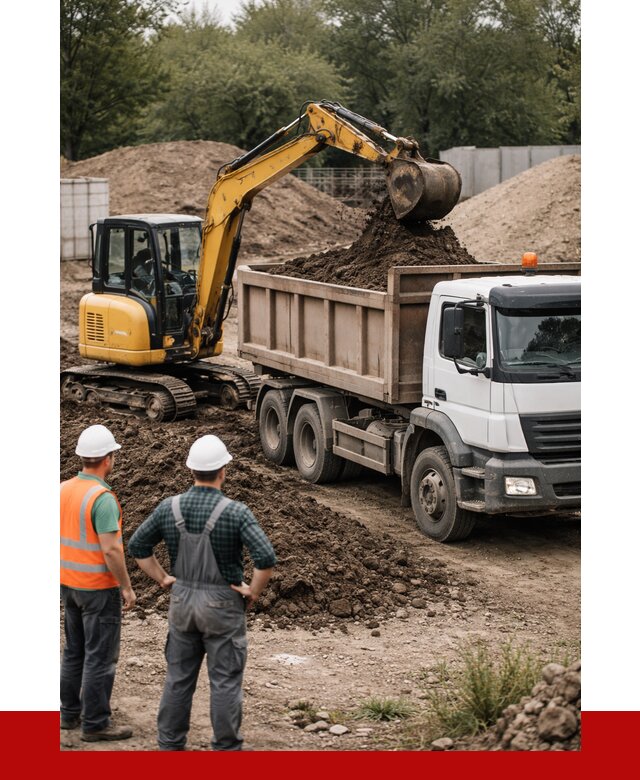 Вывоз грунта в Киржаче от 4640 р. самосвалом | ПРОНЕРУДКрж