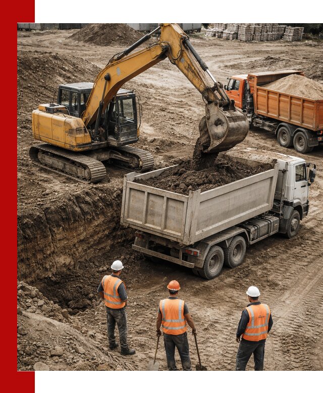 Разработка грунта для строительства и благоустройства в Киржаче