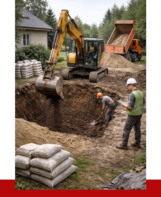 Рытье котлована в Киржаче быстро от 4640 р. ПРОНЕРУДКрж