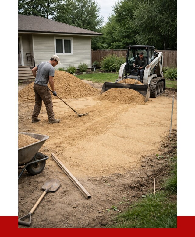 Отсыпка участка песком в Киржаче, от 2578 р., ПРОНЕРУДКрж