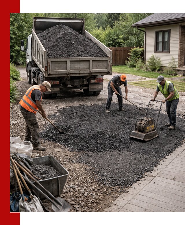 Асфальтовая крошка для двора с доставкой в Киржаче